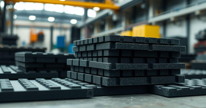Coxim borracha industrial: características e aplicações essenciais