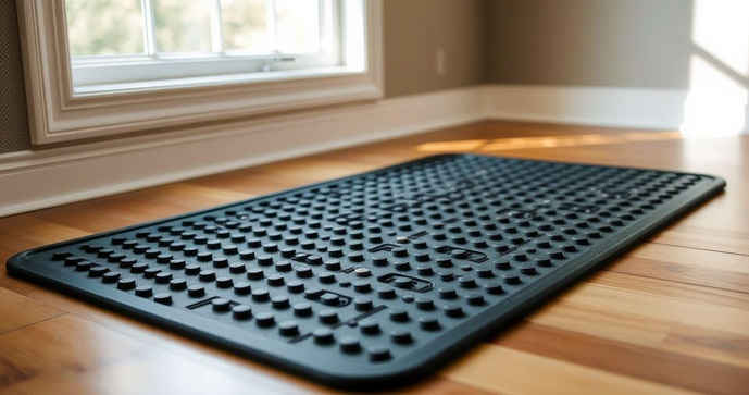 Pad de borracha é a solução ideal para proteção e conforto em diversos ambientes