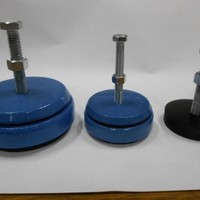 Pé nivelador de borracha Pé nivelador de borracha